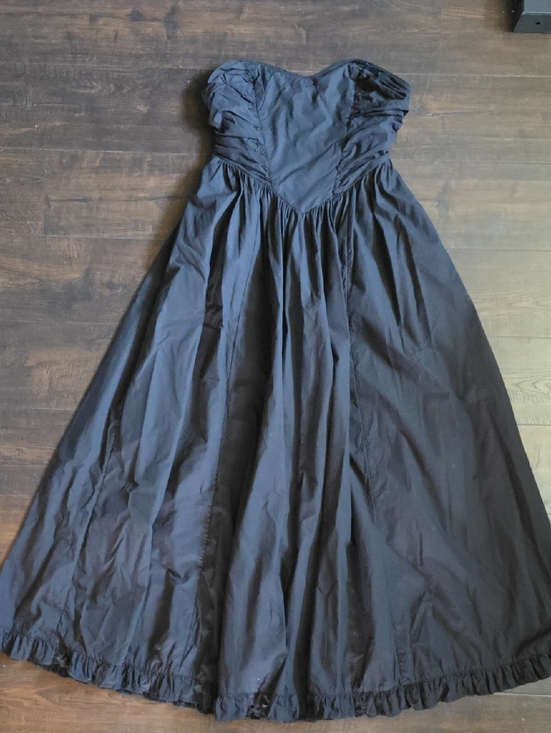 Free People Dresses & Skirts - Free People Strapless Black Full-Length Women’s Dress